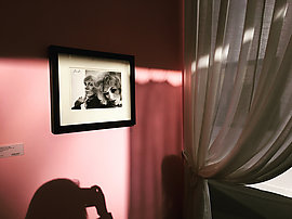 A booth at Paris Photo